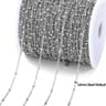 Gold Stainless Steel Beaded Jewelry Chain 11