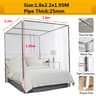 Stainless Steel Mosquito Net Frame Four Corner Bed Canopy Support 14