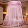 Round Bed Canopy Mosquito Net Decorative Hanging Curtain 8