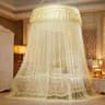Round Bed Canopy Mosquito Net Decorative Hanging Curtain 10