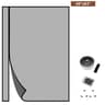 Magnetic Screen Door Self Closing Fiberglass Mesh 11