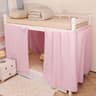 Light Blocking Dorm Bed Curtain Privacy Canopy 11