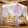 Luxury Princess Three Opening Bed Canopy Net 7