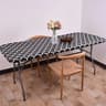 Elastic Fitted Rectangle Vinyl Table Cover 6