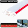 Transparent Window Water Blocking Bar Weather Seal 12