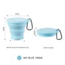 350ml Collapsible Silicone Travel Cup 6