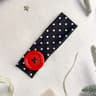Retro Polka Dot Button Headband 8