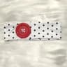 Vintage Polka Dot Button Headband 8