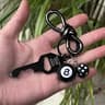 8 Ball Bottle Opener Keychain 7