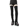 Long Knitted Over Knee Leg Warmers 6