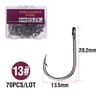 High Carbon Steel Circle Fishing Hooks 16
