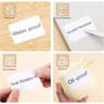 50MM White Thermal Label Paper Roll 5