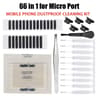 Universal Phone Speaker Dust Mesh And Charging Port Protector Kit 6