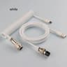 Coiled USB C Keyboard Cable With Aviator Connector 7