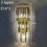 Luxury Large Crystal Wall Sconce 9