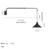 Industrial Adjustable Swing Arm Wall Lamp 7