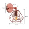Industrial Vintage Cage Wall Sconce 8