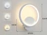 Modern Round Aluminum LED Wall Sconce 8