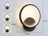 Modern Round Aluminum LED Wall Sconce 6