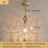 French Medieval Crystal Glass Wall Sconce 7