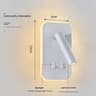 Modern LED Bedside Reading Wall Light With USB 7