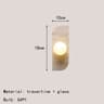 Natural Stone Art Wall Sconce 19