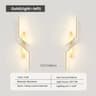 Modern Minimalist Black LED Wall Sconce 12