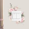 Floralyn Flower Light Switch Wall Decals 14
