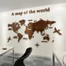 AtlasReflect 3D Acrylic World Map Wall Decor 8