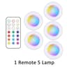 Wireless RGB Under Cabinet Puck Lights 10