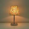 Solid Wood Fabric USB Bedside Lamp 9