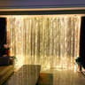 Remote Dimmable USB Curtain Fairy Lights 10