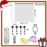 Interactive RGB Pixel Curtain Lights 6