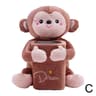 Cartoon Plush Car Tissue Holder And Trash Bin 7