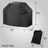 GrillGuard Pro Heavy Duty Waterproof BBQ Cover  Heat  Stain Resistant AllSeason Protection 8