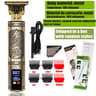 T9 Electric Hair And Beard Trimmer 0mm Precision Cordless Clipper For Men Grooming And Haircuts 1