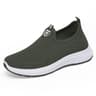 Women Breathable Slip On Sports Loafers Lightweight Barefoot Tennis Flats Casual Walking Shoes 9