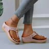 Sunlet Comfort Wedge  Big Size Women Platform Sandals 10