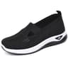Soft Sole Knitted Sneakers For Women  Breathable Mesh Casual Sports Shoes Lightweight HollowOut Fla 7