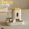 Automatic Pet Feeder And Water Dispenser  Large Capacity Dog  Cat Food Bowl With Water Fountain 10