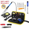 15in1 Soldering Iron Kit  Adjustable Temperature 60W EU Plug With Complete Repair Tools 6