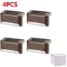 Solar LED Step Lights  Warm White Waterproof Outdoor Lighting For Stairs Patio  Fence 7