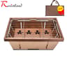 TrailFlex IGT Folding Camp Table With Removable Gas Stove Slot 6