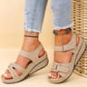 SoftStride Slip On Womens Sandals Open Toe Walking Comfort 7