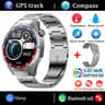 Huawei GT5 Pro Smart Watch For Men  AMOLED Display GPS Bluetooth Calling  Waterproof Fitness Tracke