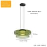 Luxury LED Glass Pendant Light  Adjustable Hanging Chandelier For Kitchen Island Living Room Bedroo 10