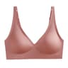Seamless Push Up Bra For Women  Wireless VNeck Bralette With Removable Pads 11