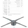 ClearView Pro 3D Hologram Fan Display  WiFi Holographic Projector For Stunning Commercial Hologram  13