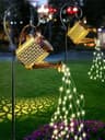 Solar Watering Can Light  Waterproof Hanging Garden Lantern With Fairy LED Cascade 7