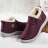 Men Winter Fur Lined Ankle Boots Waterproof Warm Snow Shoes Casual Booties 9